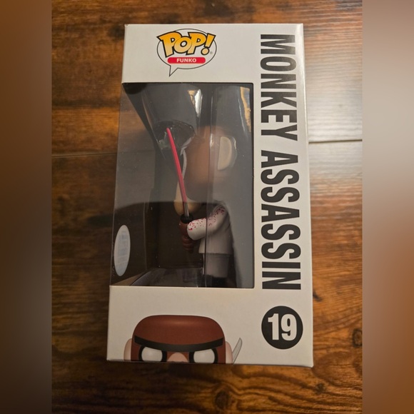 Funko Pop! Vinyl: Spastik Plastik Monkey Assassin - Funko (Exclusive) #19 blood - Picture 2 of 4